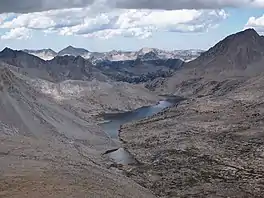 Lake Italy with Mt. Hilgard, right