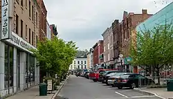 Lake Street in downtown Owego