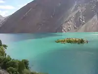 Satpara Lake, Skardu, in 2002