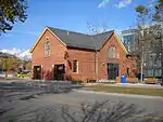 The former Carriage House, now used by Tim Hortons.