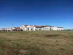 George Ranch High School is the southernmost of a 3-school complex.