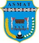 Coat of arms of Asmat Regency