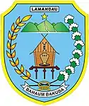 Coat of arms of Lamandau Regency