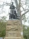 Memorial to Henry Lawson by George W. Lambert (1931) in The Domain, Sydney