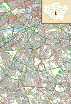 Belgrave Hospital for Children is located in London Borough of Lambeth