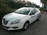 Lancia Delta Police car,Gent Belgium