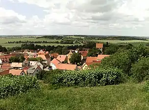 Old town, view from Chapel Hill