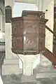 17th century Jacobean pulpit