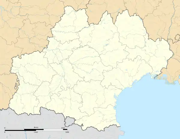 Boussac is located in Occitanie