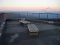 View from the summit with Mount Hood in the distance.