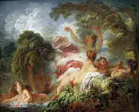 The Bathers (1765), by Jean-Honoré Fragonard, Musée du Louvre, Paris.