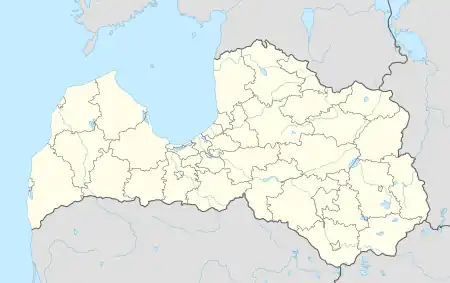 Līksna is located in Latvia