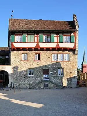 Courtyard of Schloss Laufen, 2010