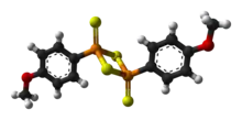 3D model of the Lawesson's reagent molecule