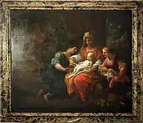 The Nativity in the Church of Santa Pudenziana (Rome)