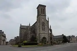 The church of Notre-Dame, in Le Vieux-Marché