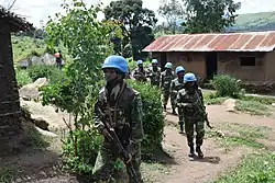 Bangladeshi troops of MONUSCO in the area