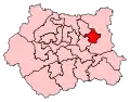 A medium-sized constituency situated in the north west of the county.