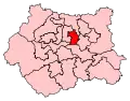 A large constituency in the south of the county.