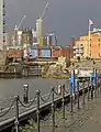 Altus House under construction on the Leeds skyline