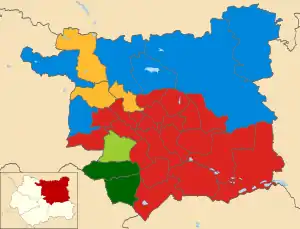 2012 results map