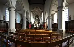 Leefdaal church inside