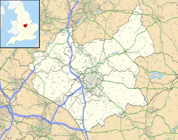 Loughborough is located in Leicestershire