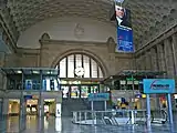 One of the two identical entrance halls