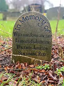 Len Johnson grave