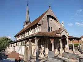 The church in Lentilles