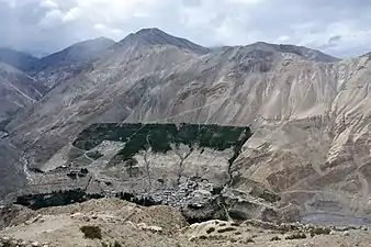 Leo, view from NH-505 near Nako