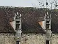 Skylights of the stables building