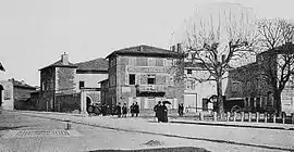 A view within Les Chères, at the beginning of the 20th century