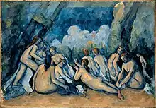 Bathers (Les Grandes Baigneuses), 1894–1905.  National Gallery, London