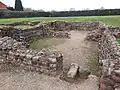 The tepidarium and caldarium at the 3rd Bath House