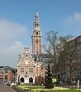 The tower of KU Leuven's library