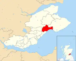 Location of the ward