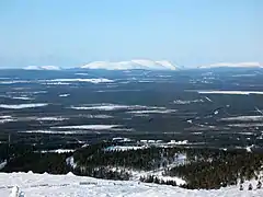 View from atop Levi fell