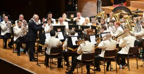 Leyland Band at the 2011 English National Brass Band Championships.