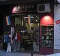 Bookshop Berkana in Madrid.