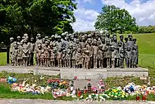 Image 4Monument to the village of Lidice murdered by the Nazis (from History of the Czech lands)