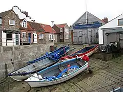 The first lifeboat house.