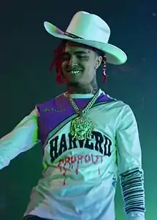 Lil Pump performing in 2019