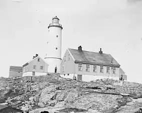 Original lighthouse station on Lille Torungen