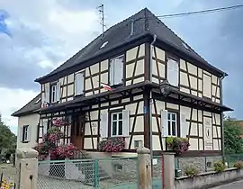 The town hall in Limersheim