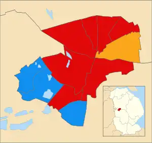 2022 results map