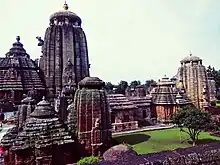 A Hindu temple in stone