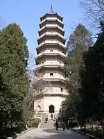 Tower of Linggu Temple