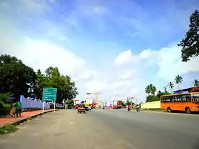 Link road at Asramam, Kollam.jpg