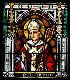 St. Paulinus the Merciful, Bishop of Nola.